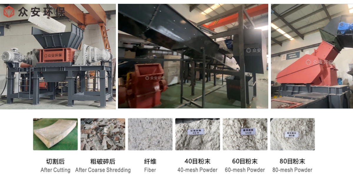 眾安環(huán)保廢棄風(fēng)電葉片處理生產(chǎn)線，為可持續(xù)未來按下“快進鍵”